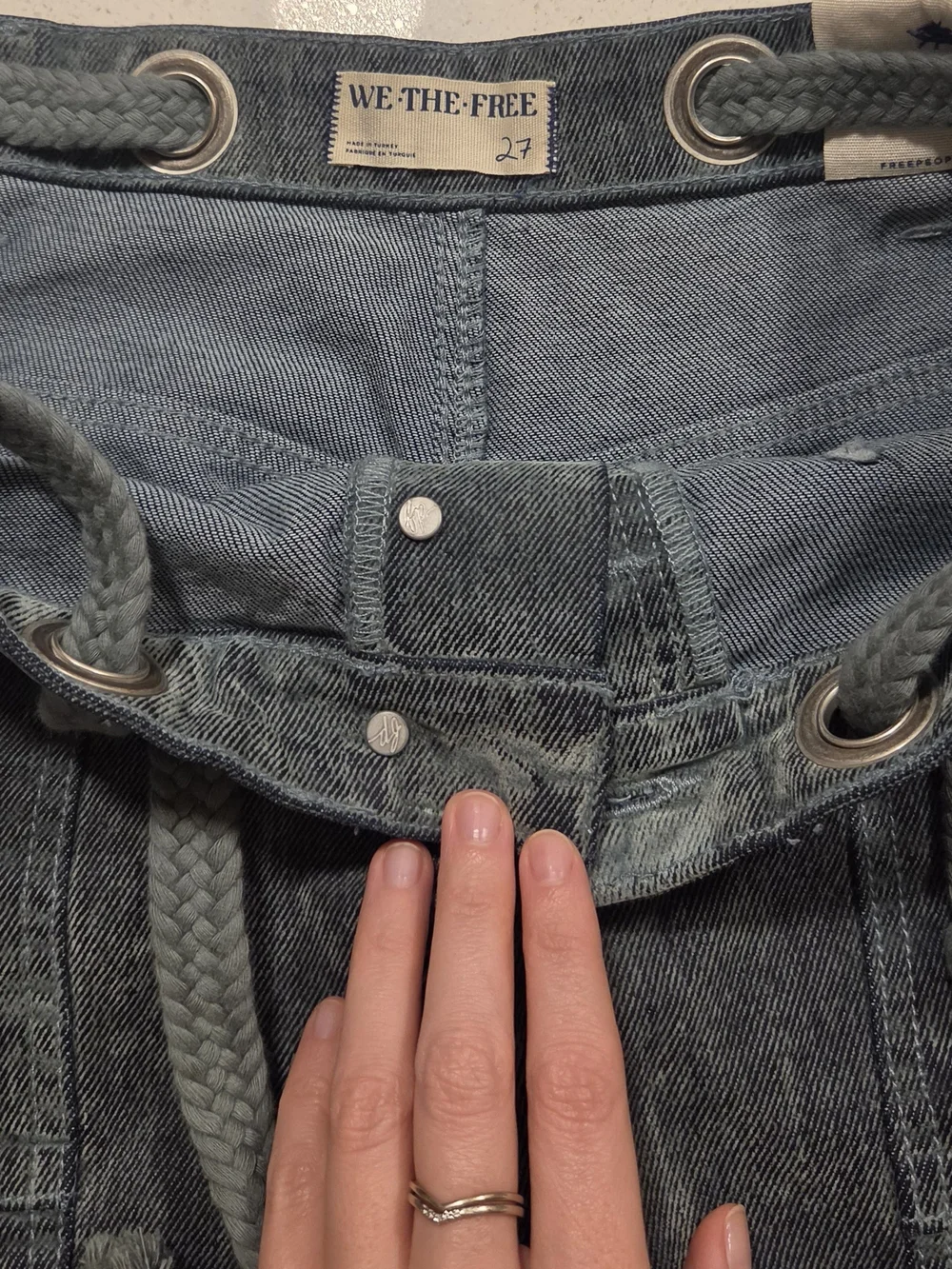 Free People Moxie Barrel Jeans - Picture 5 of 5
